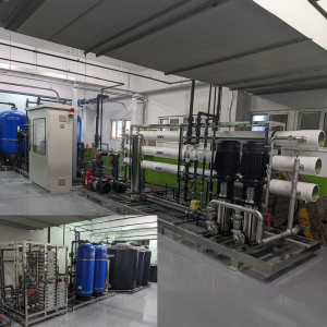 電子製程用水(10M&Omega;)RO+EDI超純水系統